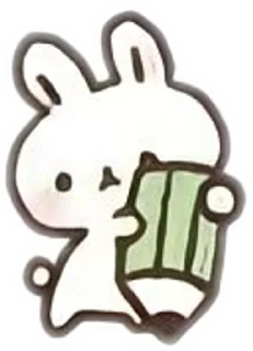 🐰 emoji зайчики🐰 // @forewt Telegram sticker 15 of 22