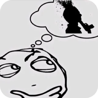 🙂 emoji Чего ты хочешь меня не существует удали етот пак👋 Telegram sticker 15 of 48