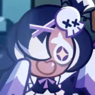 🧄 emoji [🧄]⤶Black Garlic Cookie╰ Telegram sticker 20 of 22