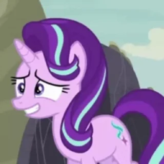 😖 emoji My Little Pony 🌈 @this_is_sticker_party Telegram sticker 16 of 49