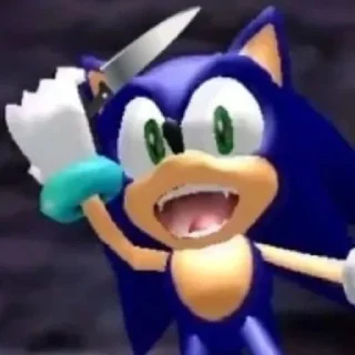 😈 emoji sonic 💙🤹 Telegram sticker 17 of 58