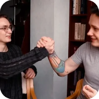 🤝 emoji Это все.. Telegram sticker 12 of 95
