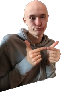 Sticker from лысый пак