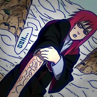 ❤️ emoji Karin Uzumaki Telegram sticker 15 of 78