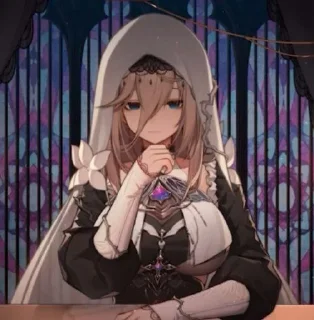 🤔 emoji Honkai 4 Telegram sticker 7 of 120