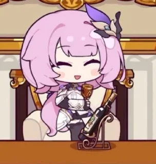😄 emoji Honkai 4 Telegram sticker 17 of 120