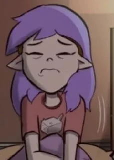 😖 emoji Amity Blight from Ao MINt Telegram sticker 13 of 91