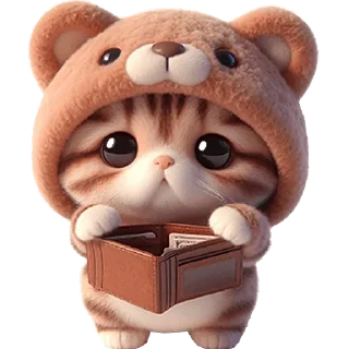Sticker from Пушистые мишки @Nyasticks