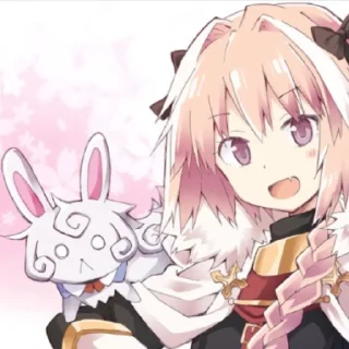 🐇 emoji заенька Астольфо Telegram sticker 7 of 79