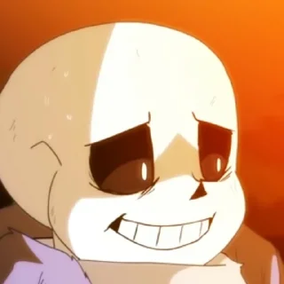 🖤 emoji |•Sans| •by Tobe fox| •Undertale Telegram sticker 13 of 22