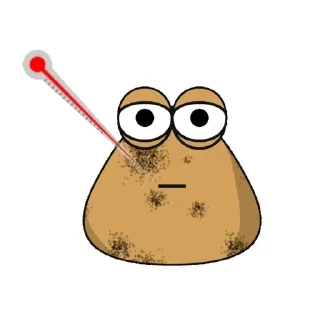 🤒 emoji pou э Telegram sticker 17 of 66