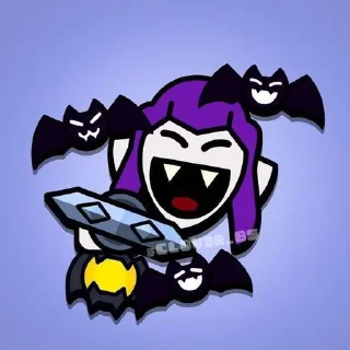 🌟 emoji Mortis💜🦇 @Penzluk_TwT Telegram sticker 23 of 72