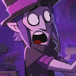 🌟 emoji Mortis💜🦇 @Penzluk_TwT Telegram sticker 16 of 72