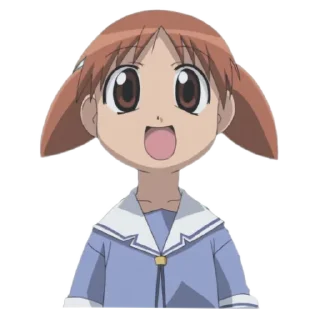😁 emoji Azumanga Daioh by @Gronald Telegram sticker 5 of 101