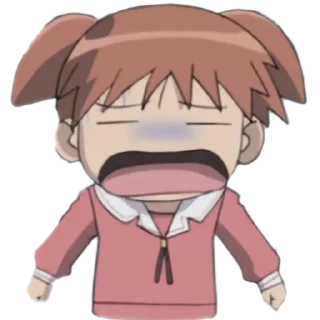 😱 emoji Azumanga Daioh by @Gronald Telegram sticker 22 of 101