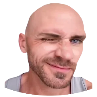 😉 emoji Лысые Стики @lisiyYumor Telegram sticker 23 of 37