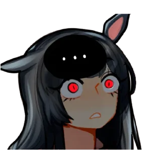 ⁉️ emoji Кисумэ - @tg_sticks Telegram sticker 13 of 18