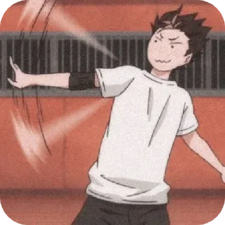 💃 emoji Haikyuu!! ultimate Telegram sticker 5 of 52