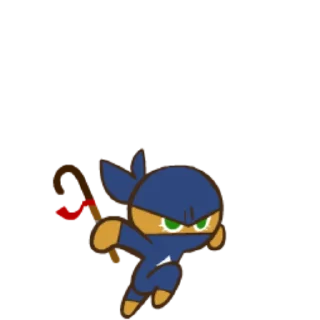 🥷 emoji Ninja Cookie! Telegram sticker 19 of 34