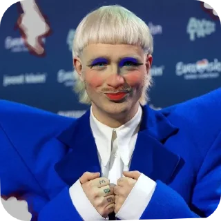 🫦 emoji Eurovision Telegram sticker 11 of 81