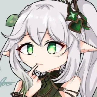 😄 emoji ♡Нахида♡Кусанали♡ Telegram sticker 20 of 23