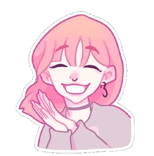 🌟 emoji Малиновый Джем @Animinun Telegram sticker 5 of 43