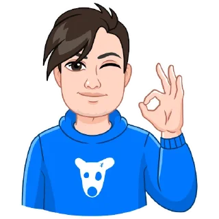👌 emoji Мои vmoji Telegram sticker 6 of 38