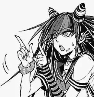 😮 emoji Ibuki Mioda best (2) Telegram sticker 20 of 60