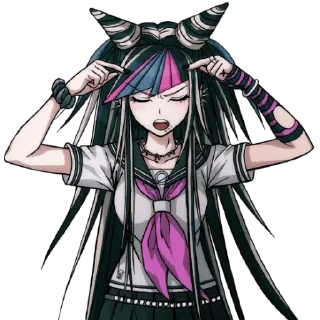 🤔 emoji 🎭ibuki mioda🎸 @Asukalsl Telegram sticker 21 of 120