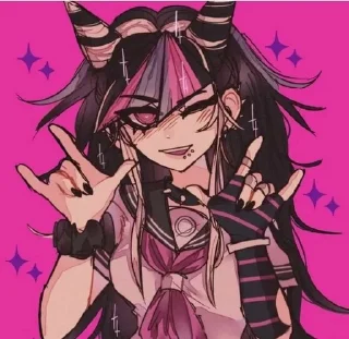 😉 emoji Ibuki Mioda best (2) Telegram sticker 9 of 60