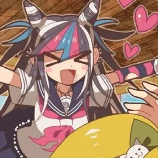 😍 emoji Ibuki Mioda best (2) Telegram sticker 7 of 60