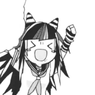 😆 emoji Ibuki Mioda best (2) Telegram sticker 23 of 60