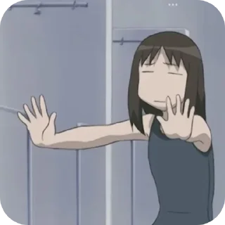 ✋ emoji Azumanga гиперпак (@babavasia) Telegram sticker 10 of 120