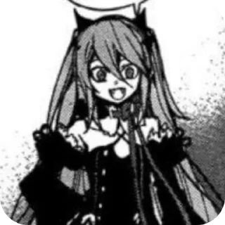 👍 emoji Seraphim of the end @sticersallfd Telegram sticker 12 of 31