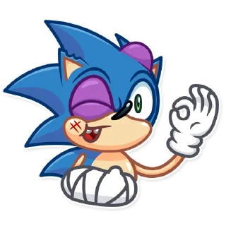 👌 emoji Sonic Telegram sticker 19 of 30