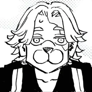 🐶 emoji 𝔗𝔬𝔨𝔶𝔬 𝔯𝔢𝔳𝔢𝔫𝔤𝔢𝔯 Telegram sticker 6 of 32