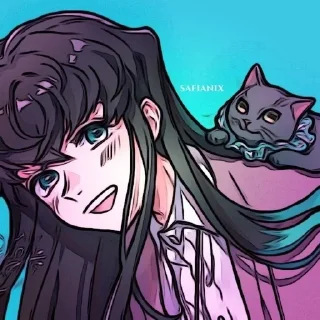 💗 emoji 'Muichirou :: 🪼 Telegram sticker 9 of 35