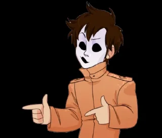 👍 emoji Hey Masky Telegram sticker 7 of 50