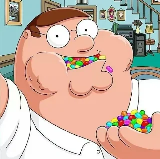 Sticker from Peter Griffin!! (60)
