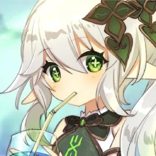 🌿 emoji ° Нахида @genshinbyevico Telegram sticker 7 of 21