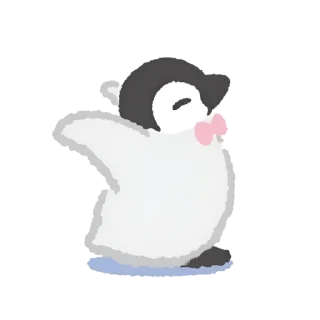 🍧 emoji ’  peeeuin ๓ @evaniwu   ♡     ˒ Telegram sticker 14 of 28