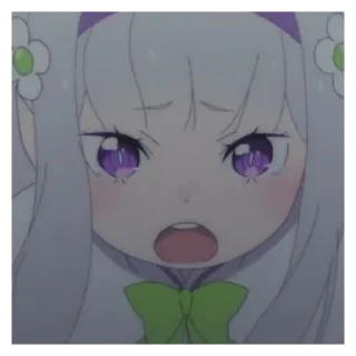 🧁 emoji ˚₊️♡🍼; эмилия ₊ ⊹ 🤍by @megatron4an Telegram sticker 22 of 90