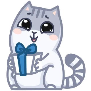 🎁 emoji Серый Персик Telegram sticker 5 of 49