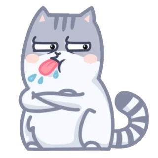 🤪 emoji серый персик Telegram sticker 21 of 49