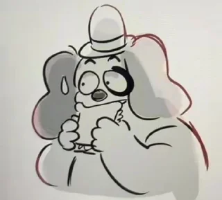 😱 emoji Барнаби Telegram sticker 18 of 24