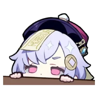 💚 emoji Genshin Impact chibi Telegram sticker 23 of 30