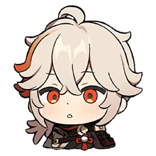 💚 emoji Genshin Impact chibi Telegram sticker 13 of 30
