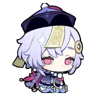 💚 emoji Genshin Impact chibi Telegram sticker 22 of 30