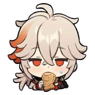 💚 emoji Genshin Impact chibi Telegram sticker 11 of 30