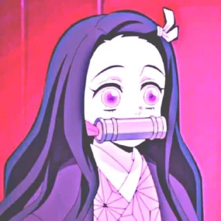 💜 emoji 𝒦𝒶𝓂𝒶𝒹ℴ 𝒩ℯ𝓏𝓊𝓀ℴ Telegram sticker 8 of 21
